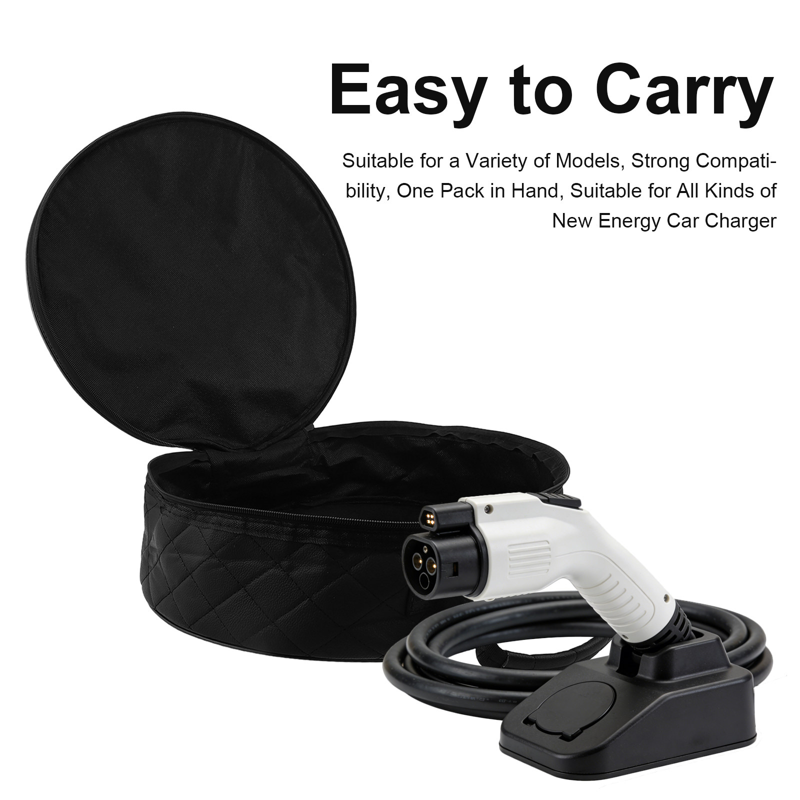 Compact Car Charging Organizer - Car Cable Organizer 评论和价格