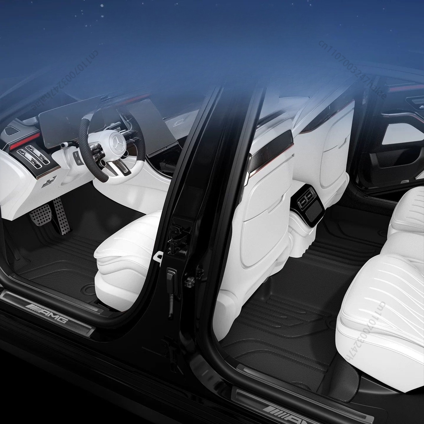 Full-surround TPE car floor ma - Car Floor Mat 评论和价格