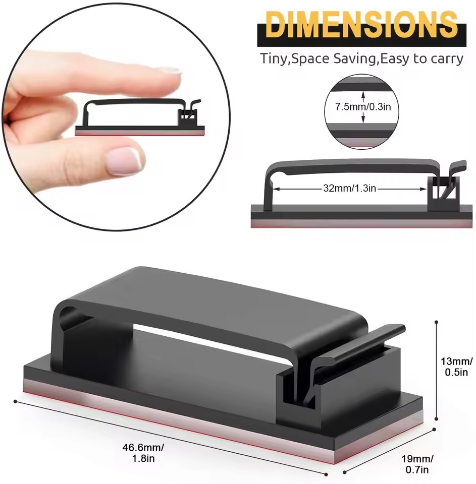Self-adhesive Cable Organizer  - Car Cable Organizer 评论和价格