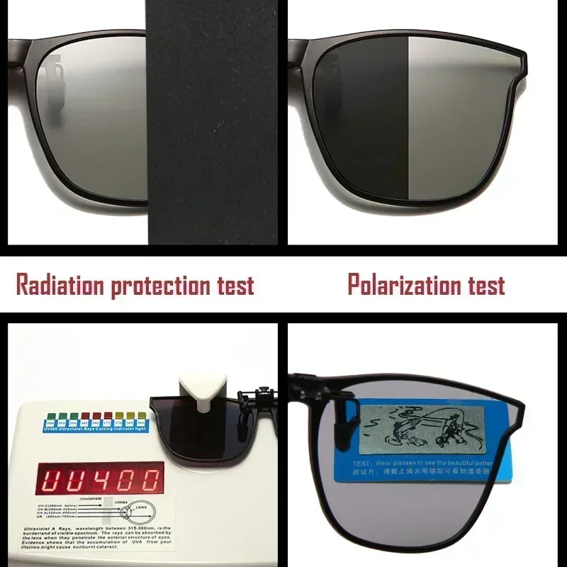 1Pc Polarized Clip On Sunglass - Car Mirror 评论和价格