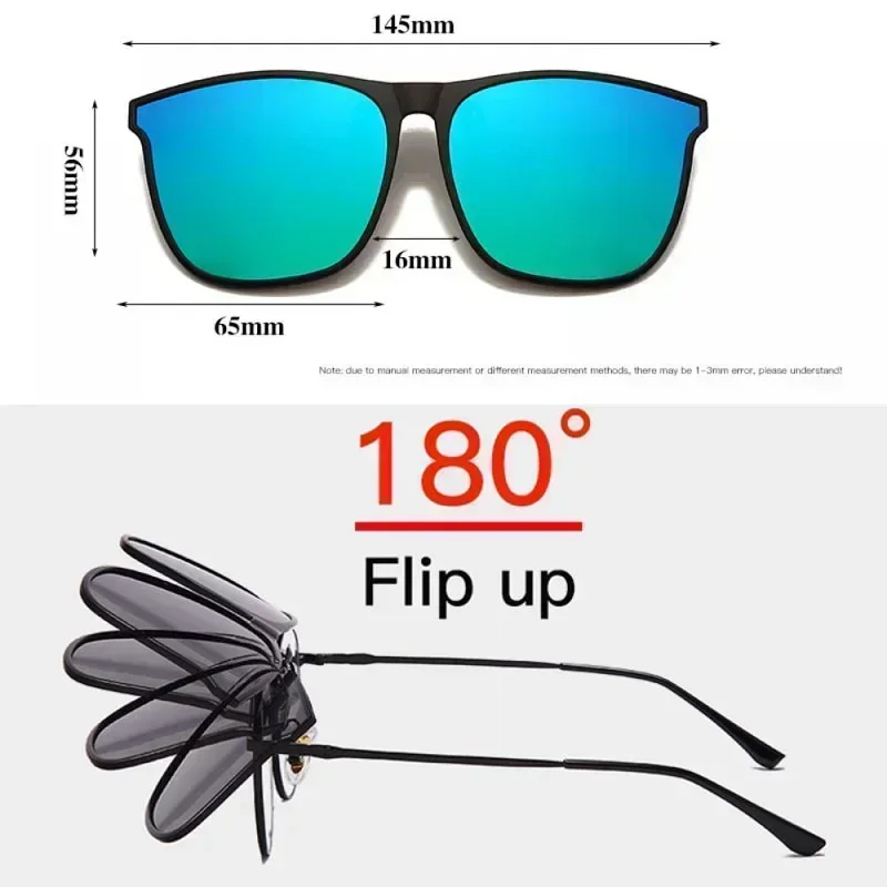 1Pc Polarized Clip On Sunglass - Car Mirror 评论和价格