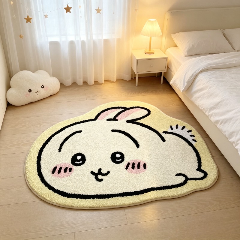 -Chiikawa！！！ Cartoon Rug Anime - Car Floor Mat 评论和价格