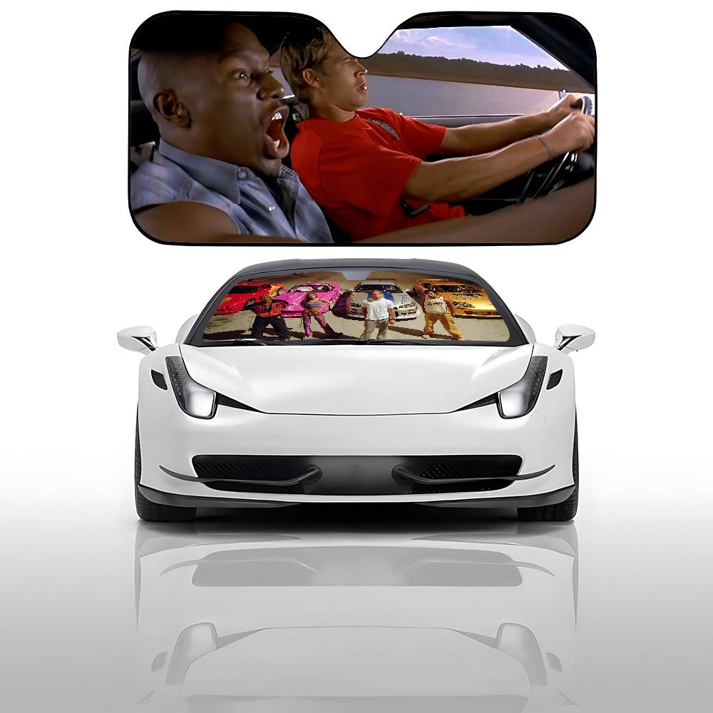 Movie F-Fast And F-Furious Car - Windshield Sun Shade 评论和价格