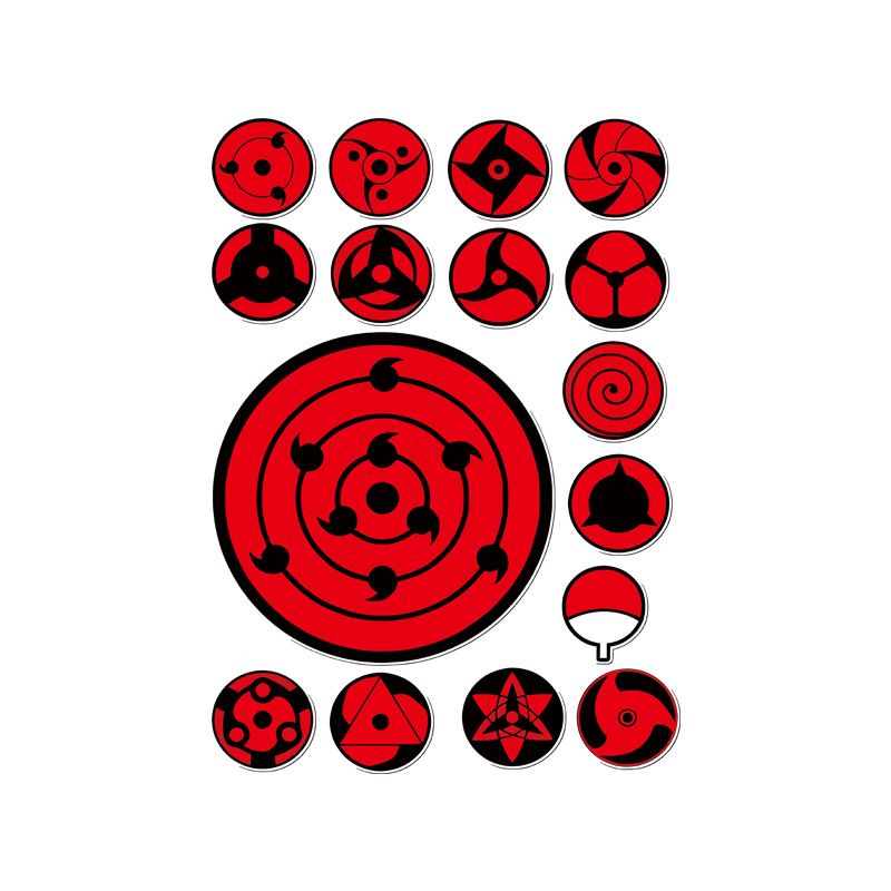 Sharingan Eye Die-cut Sticker  - Car Accessories Japanese 评论和价格