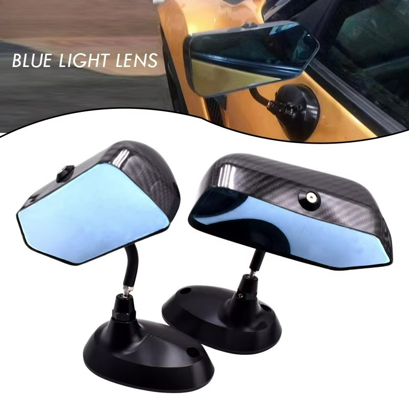 Dry Carbon Fiber Real View Mir - Car Mirror 评论和价格