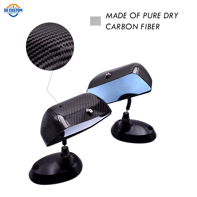 Dry Carbon Fiber Real View Mir - Car Mirror 评论和价格