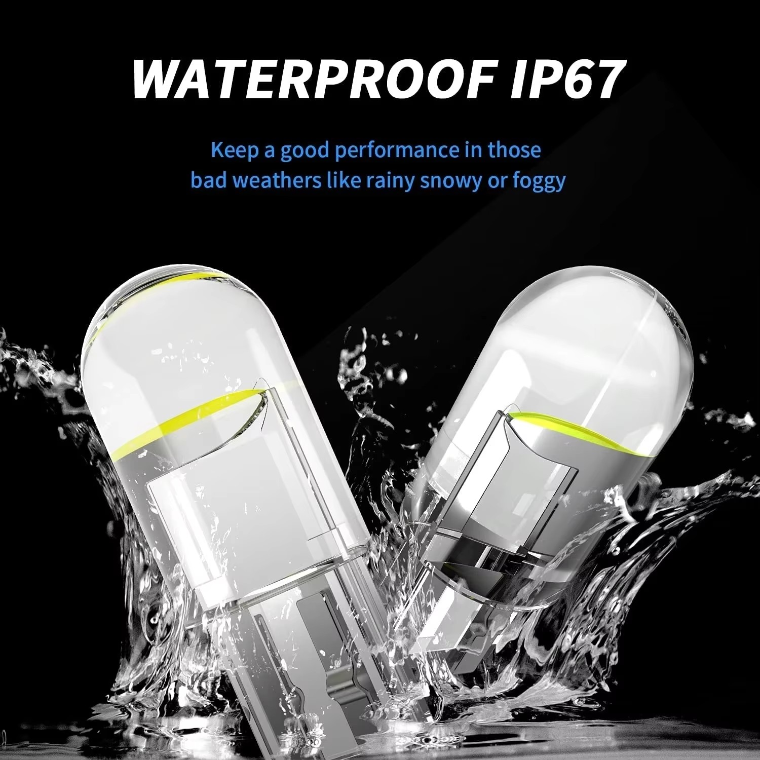 Super Bright 10 Pcs W5W 194 T1 - Car Led Light 评论和价格