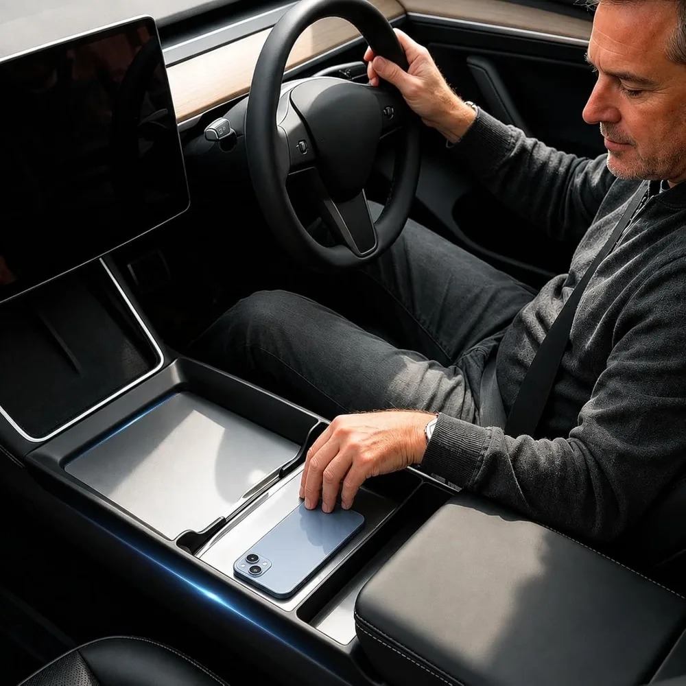 Anti Slip Center Console Stora - Car Organizer 评论和价格