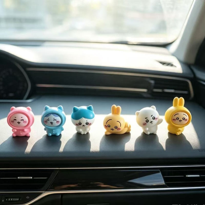 Chiikawa Mini Figurine, Cute U - Car Accessories Japanese 评论和价格