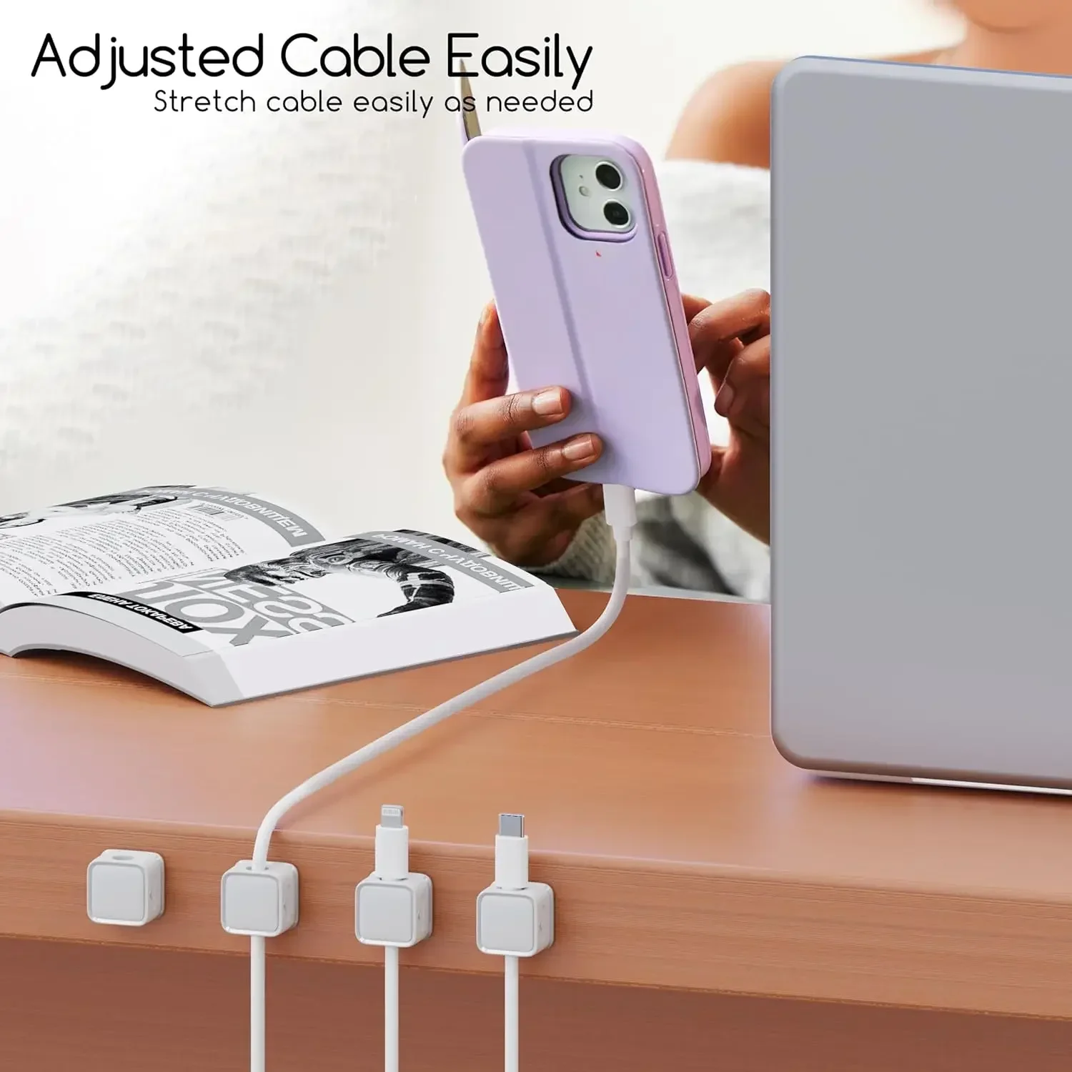 Mini Cable Organizer Holder Ma - Car Cable Organizer 评论和价格